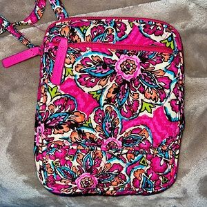 Pink with floral print Vera Bradley Crossbody bag